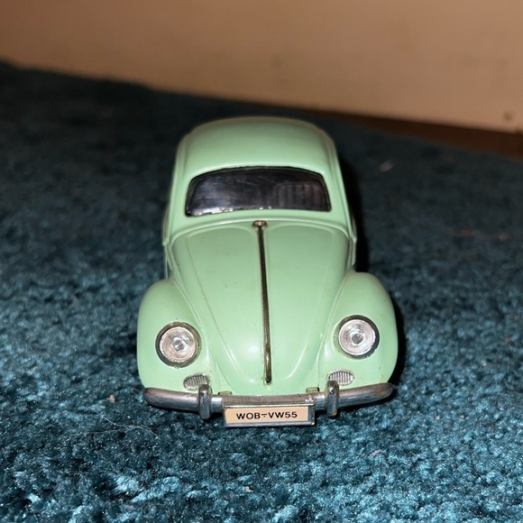 Volkswagon VW 1955 Beetle Vintage Mint Green Doors Open Collectible - Picture 3 of 16